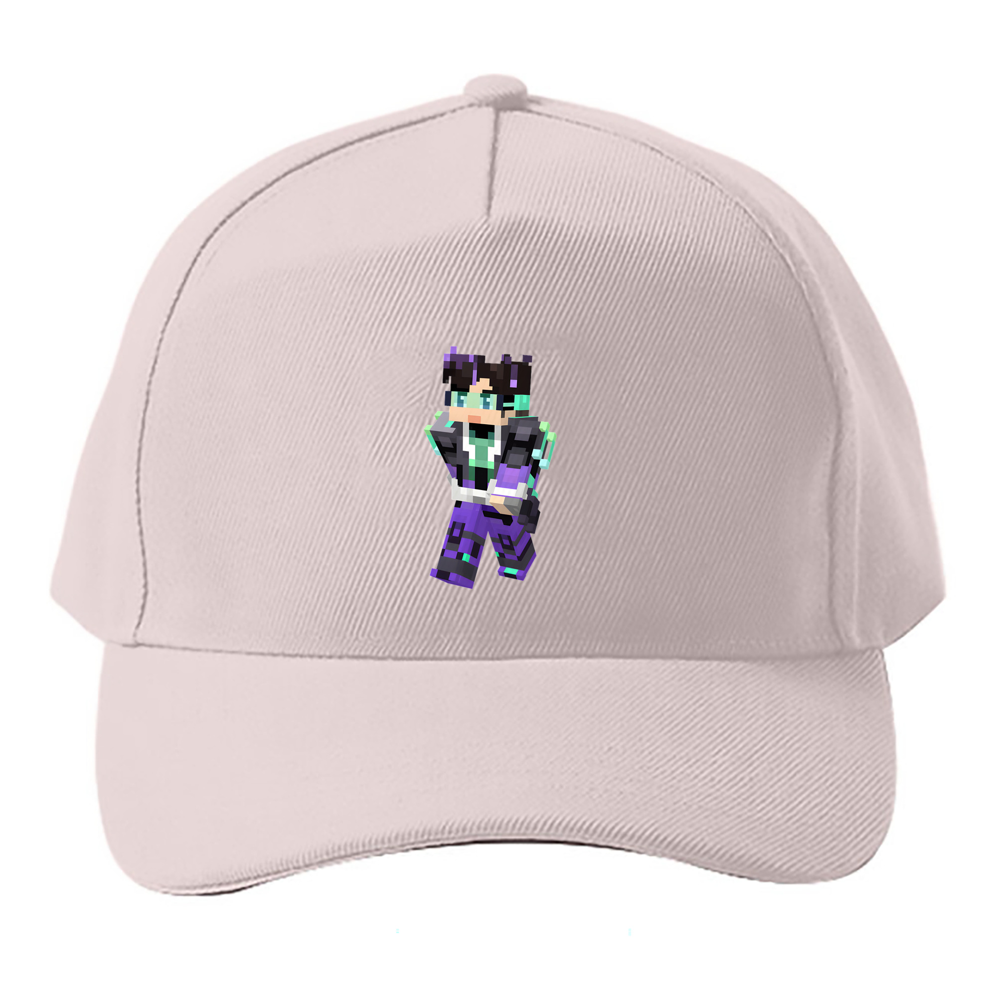 （画像用） マインクラフト ブロックの世界 Minecraft MC Block world ベースボールキャップ 綿100％ 男女兼用 帽子 スポーツ
